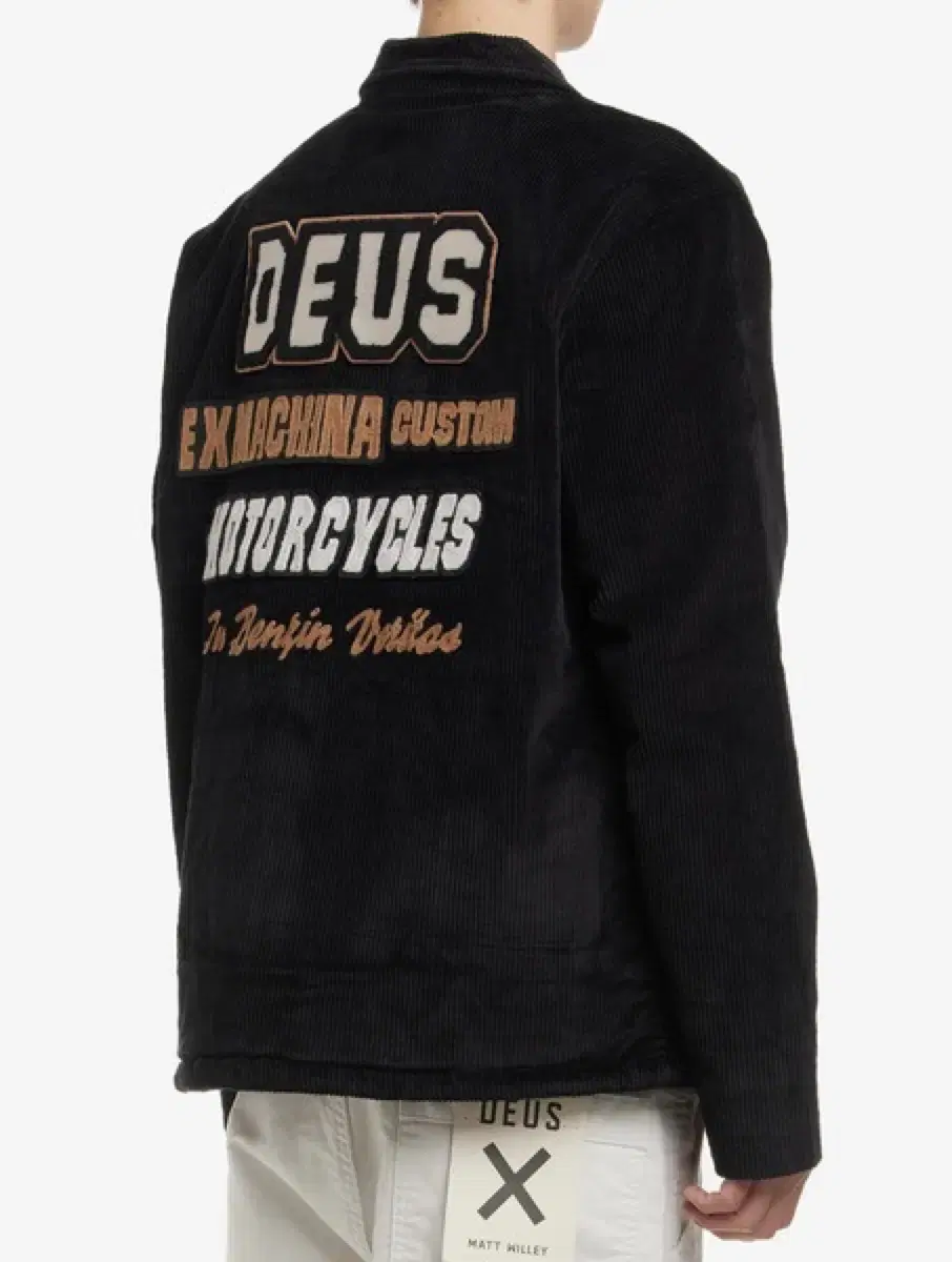 [Same Day] Deus Riders Friend Coach Jacket Black