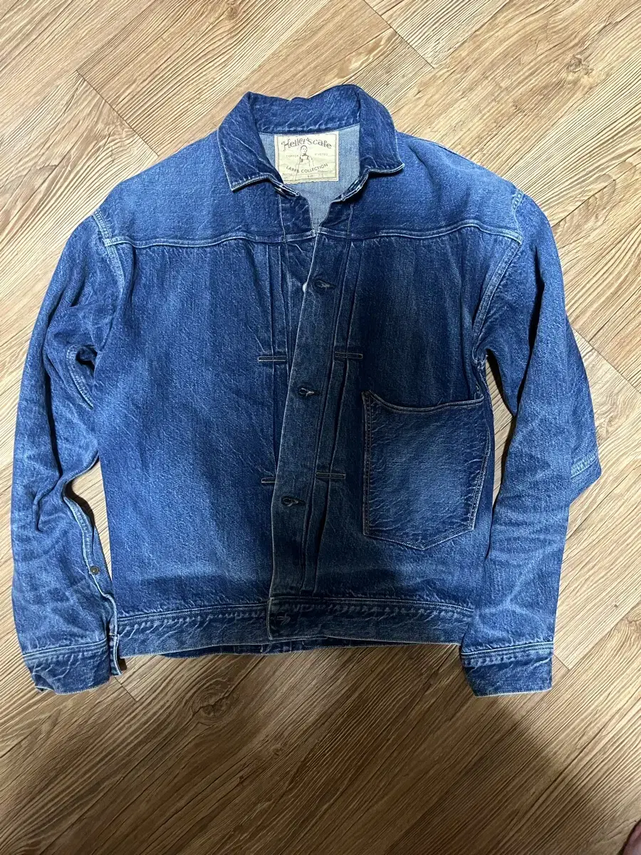 Warehouse Hello's Cafe jean jacket for sale!