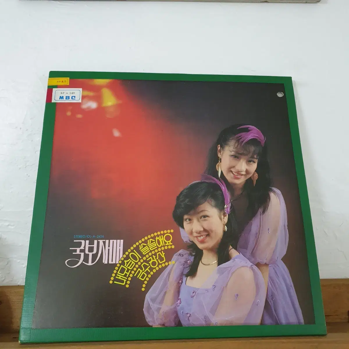 국보자매 LP  1982   내모습이쓸쓸해요    금수강산