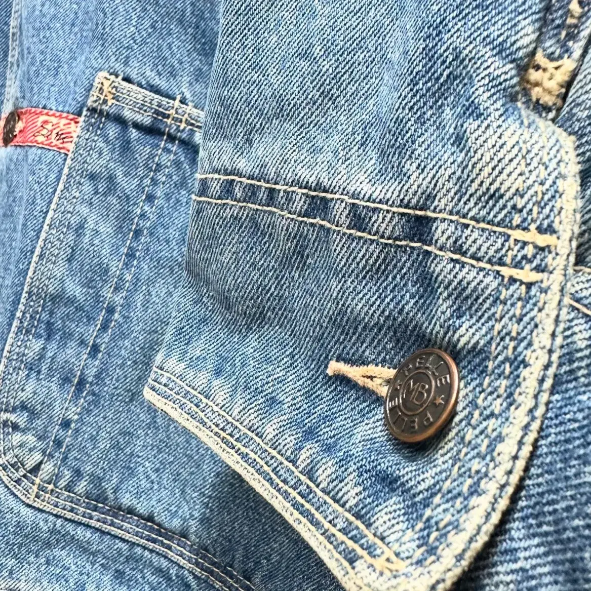 90S PELLE PELLE DENIM JACKET 펠레펠레