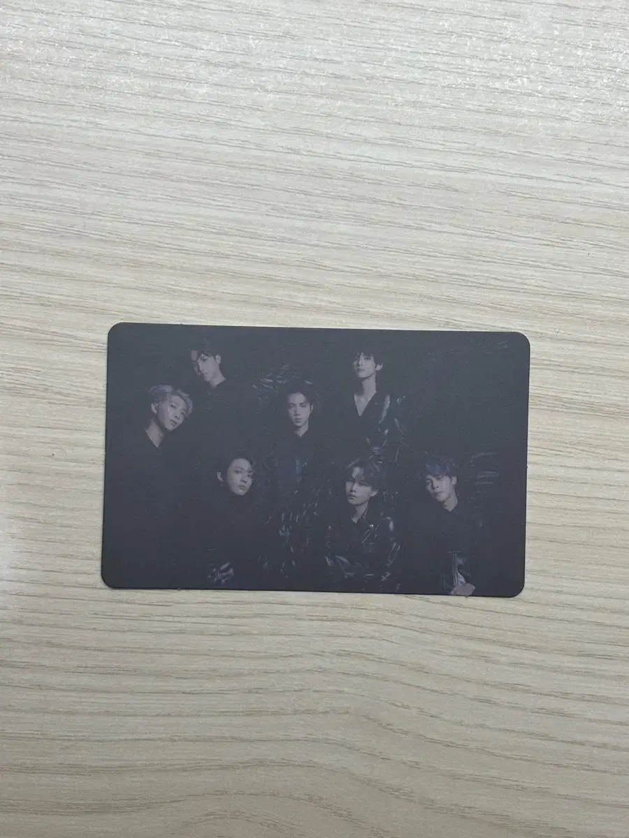 BTS -Map of the soul organization photocard