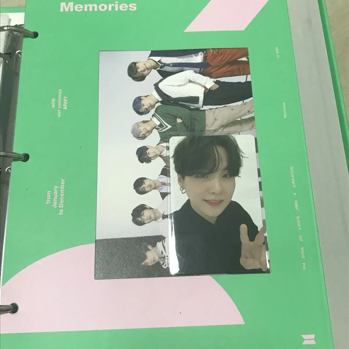 2020 bangtan Memories dvd DVD Full Night Photocard Included Yoon