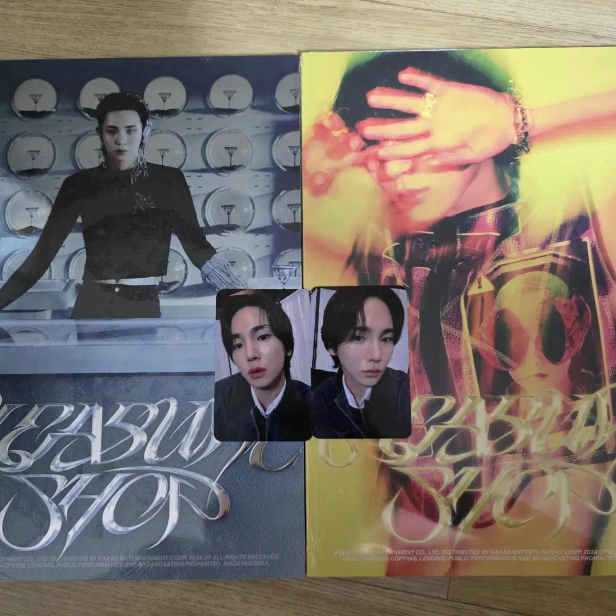 Shinee key Pleasure Shop sealed everline unreleased photocard