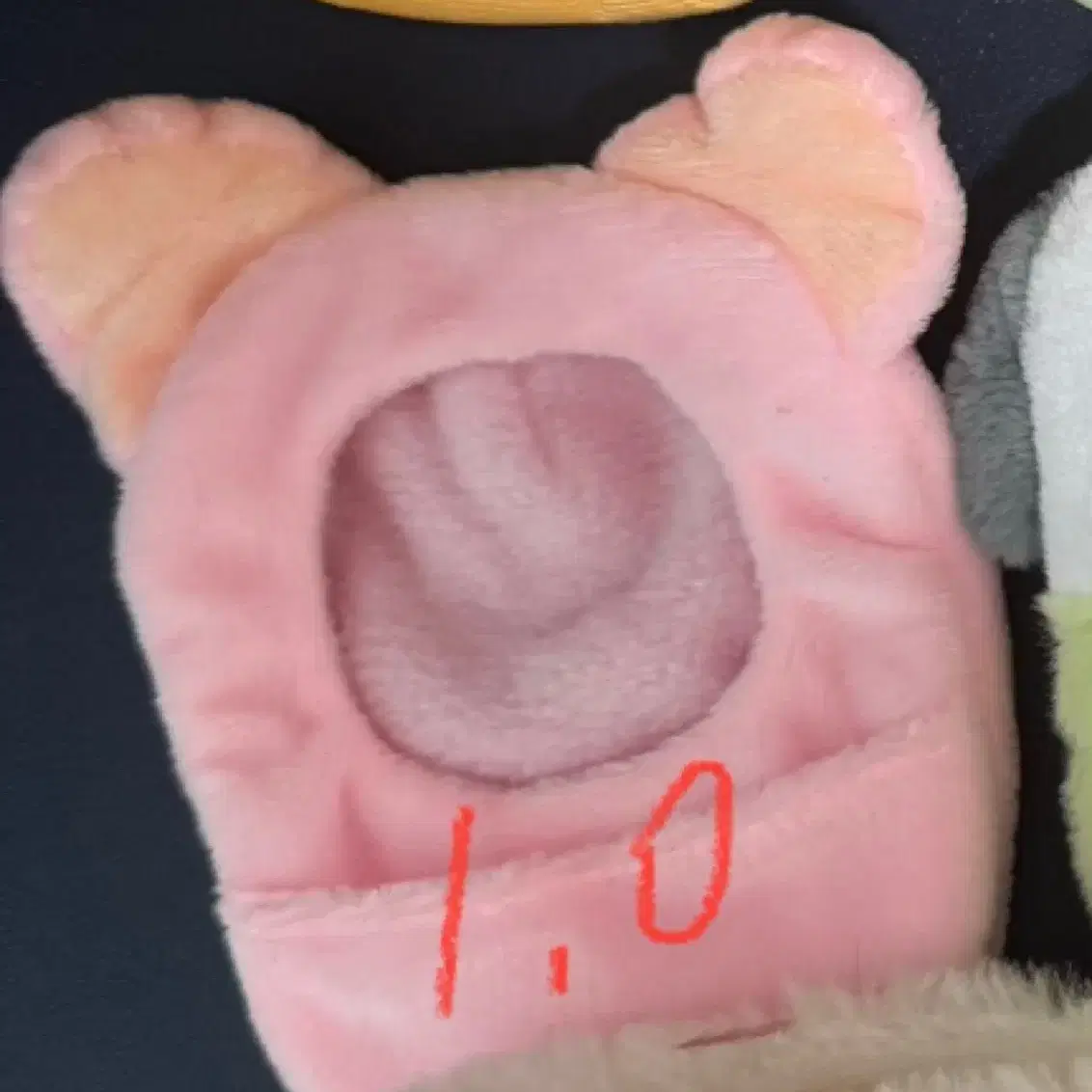 10cm 인형 옷 파우치 양도 푸딩모자 산리오 포챠코 포차코