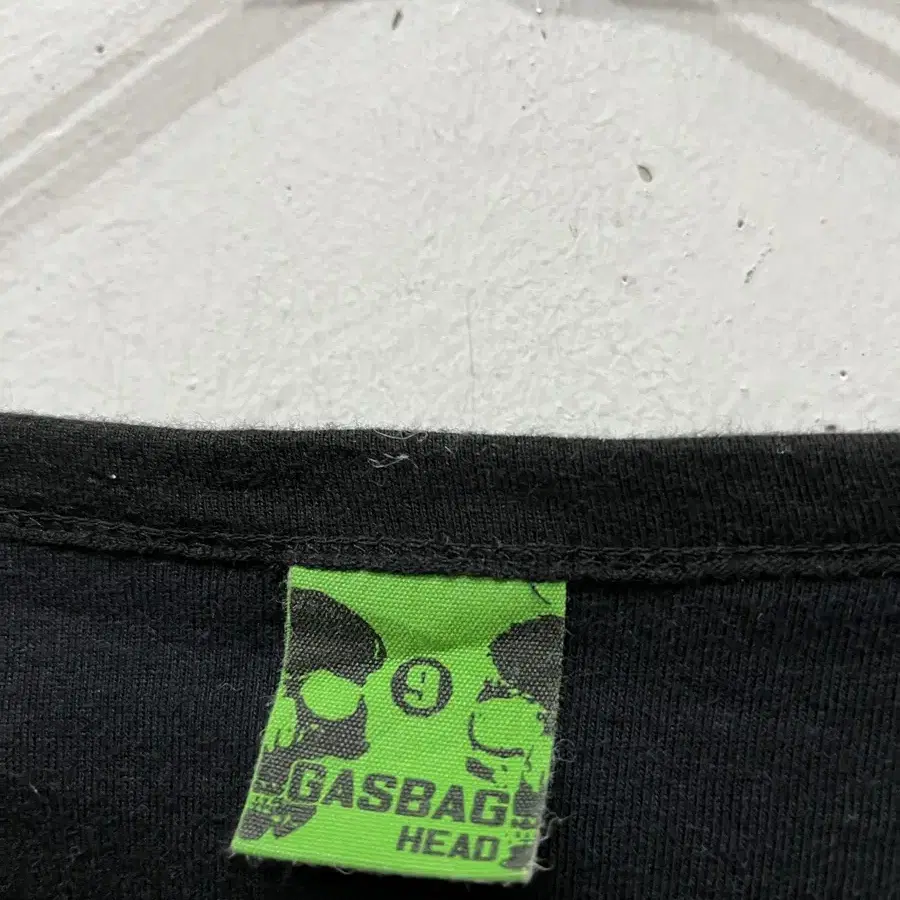 일본빈티지 GASBAG 스컬 아가일 패턴 가디건 우먼즈