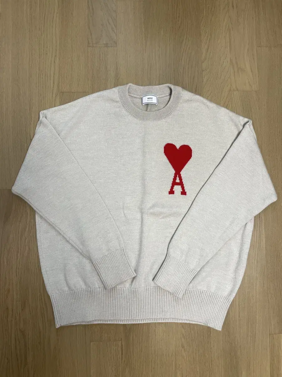 Army Big Heart Logo Intarsia Knit XL