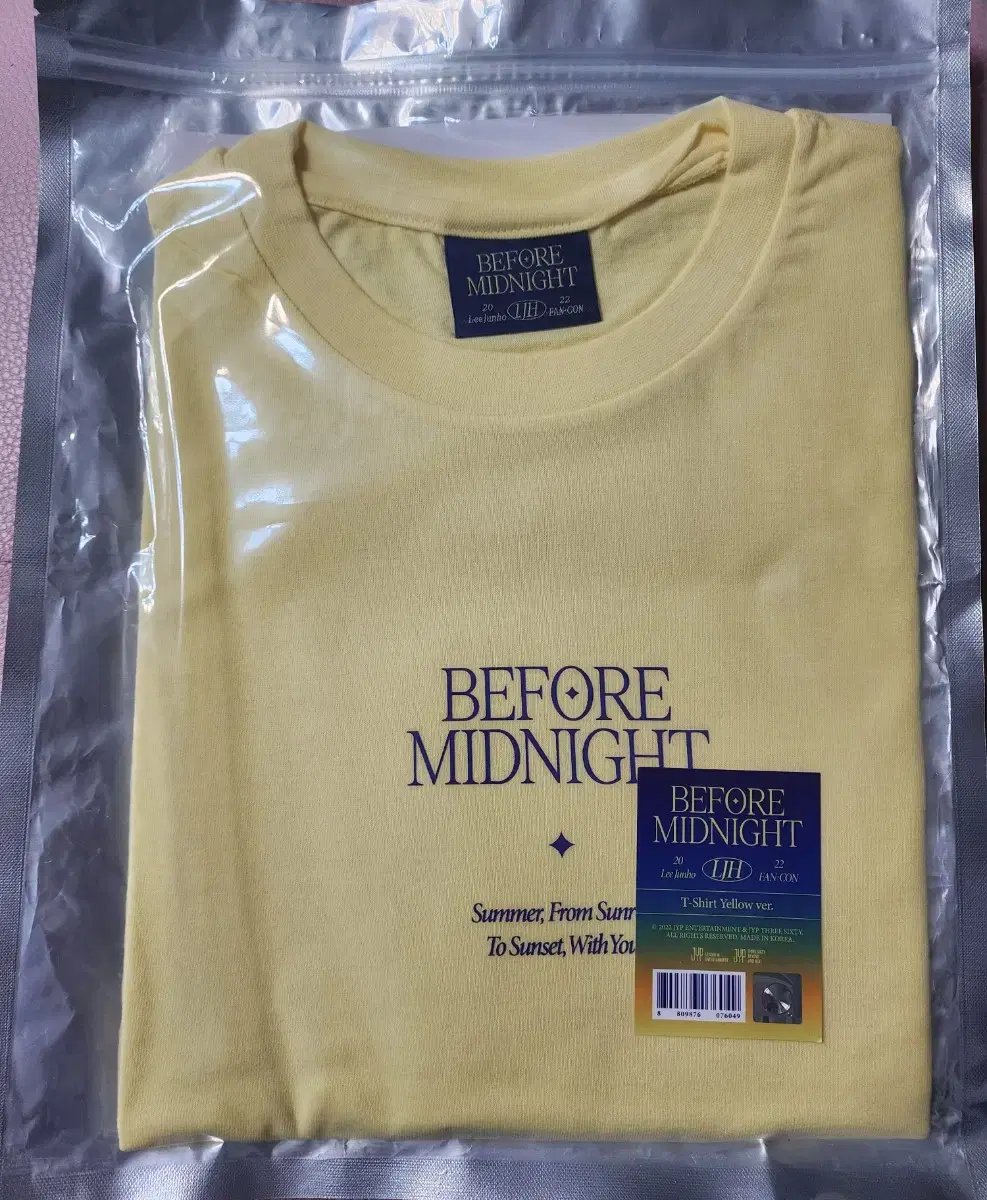 Lee Junho Before Midnight Official T-Shirt