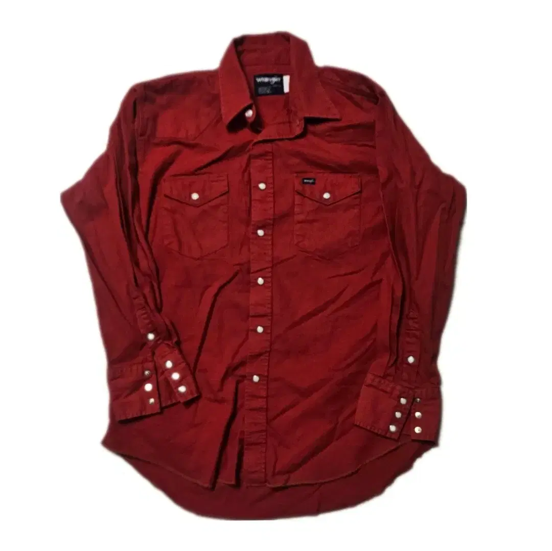 Wrangler Vintage Red Western Shirt