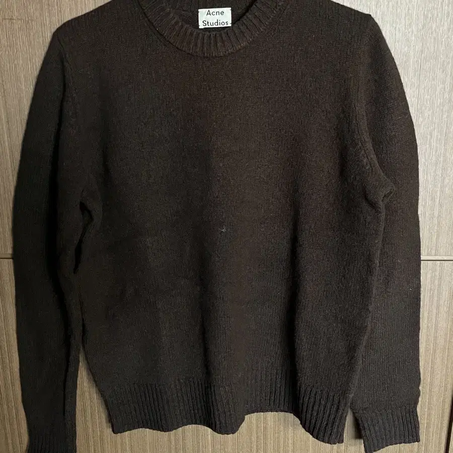 [L] acne studios 아크네 19FW KAI 니트 브라운