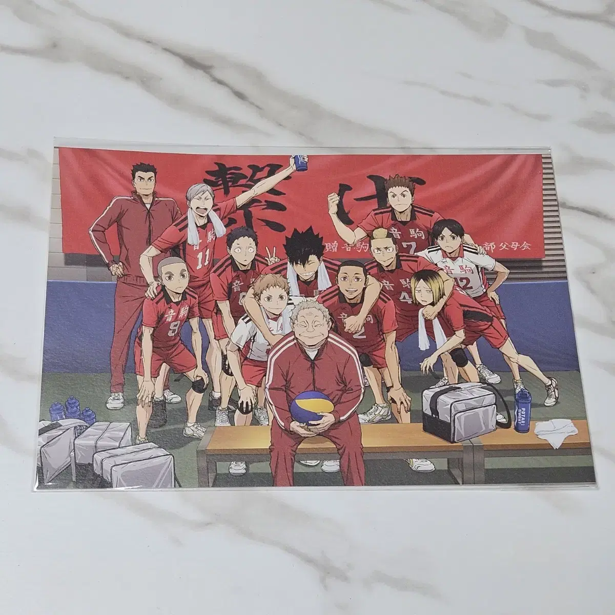 Haikyuu CGV pre-order benefit Nekoma Group Photo