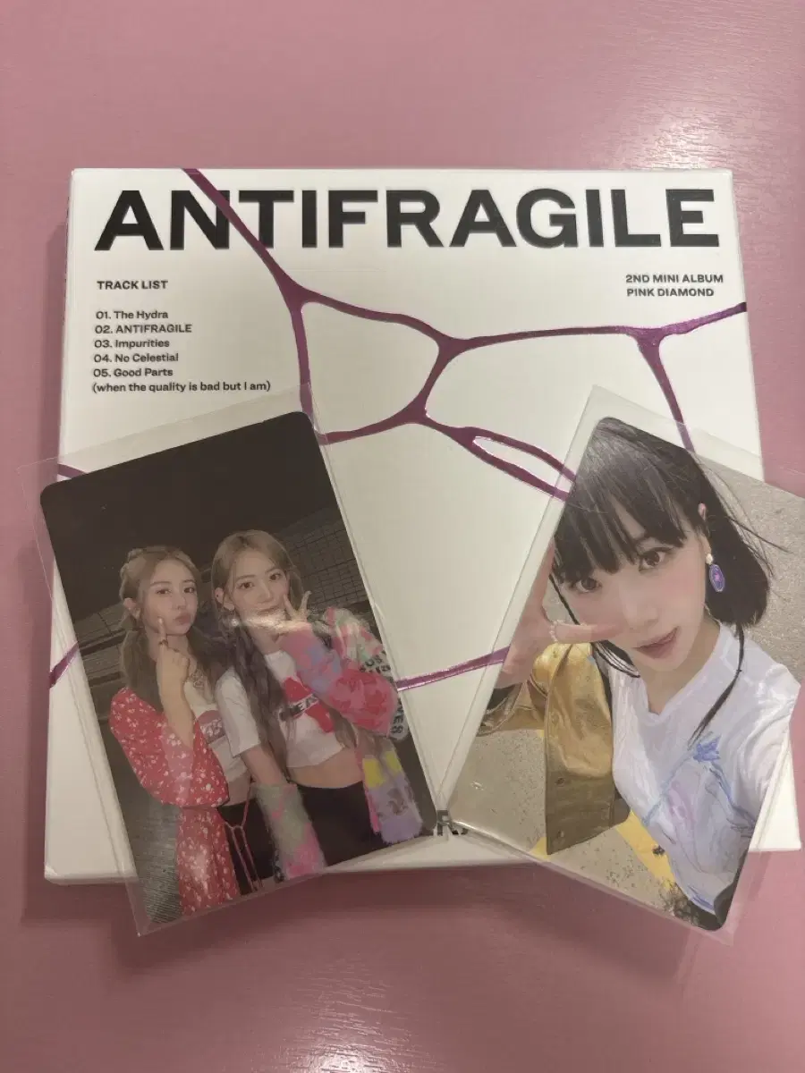 le sserafim antiprezail unsealed album&kim chaewon photocard wts