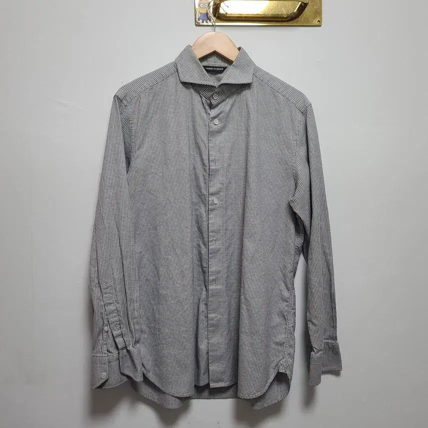 [VanHart] Men's check pattern gaeul shirt 110