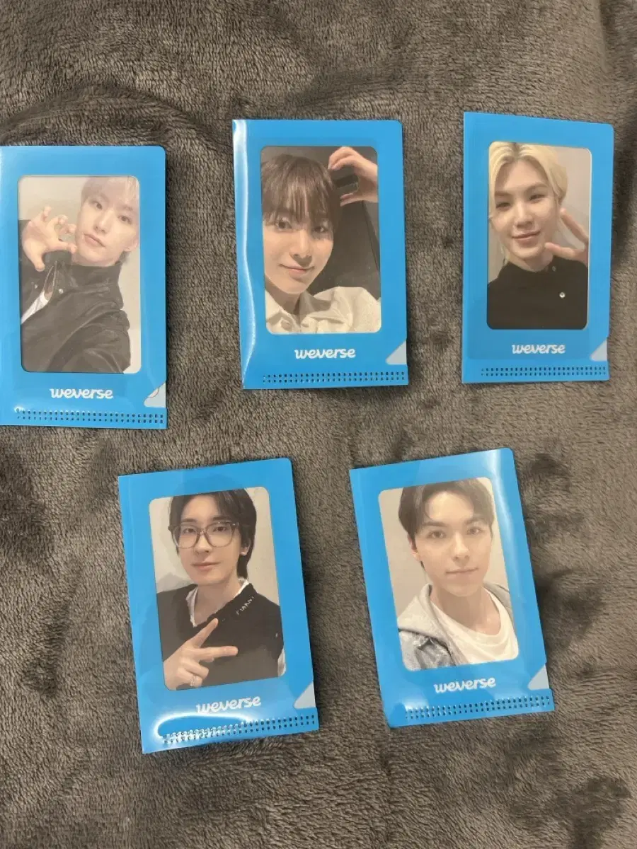 Weverscon seventeen Transferring a photocard