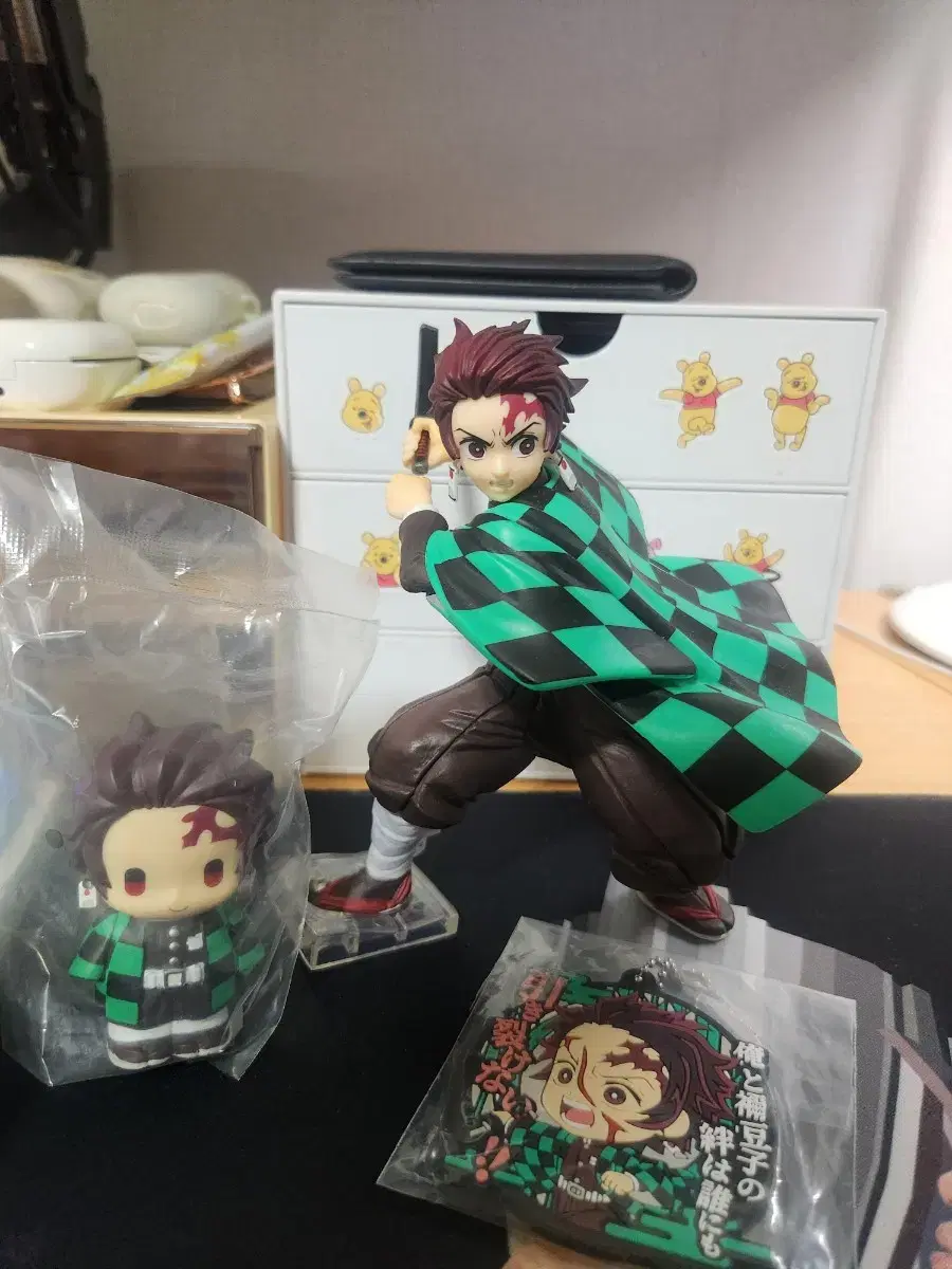 Kamado Tanjiro B Statue Set Figure Ichibankuji First Lottery Pacemas Ears of Destruction