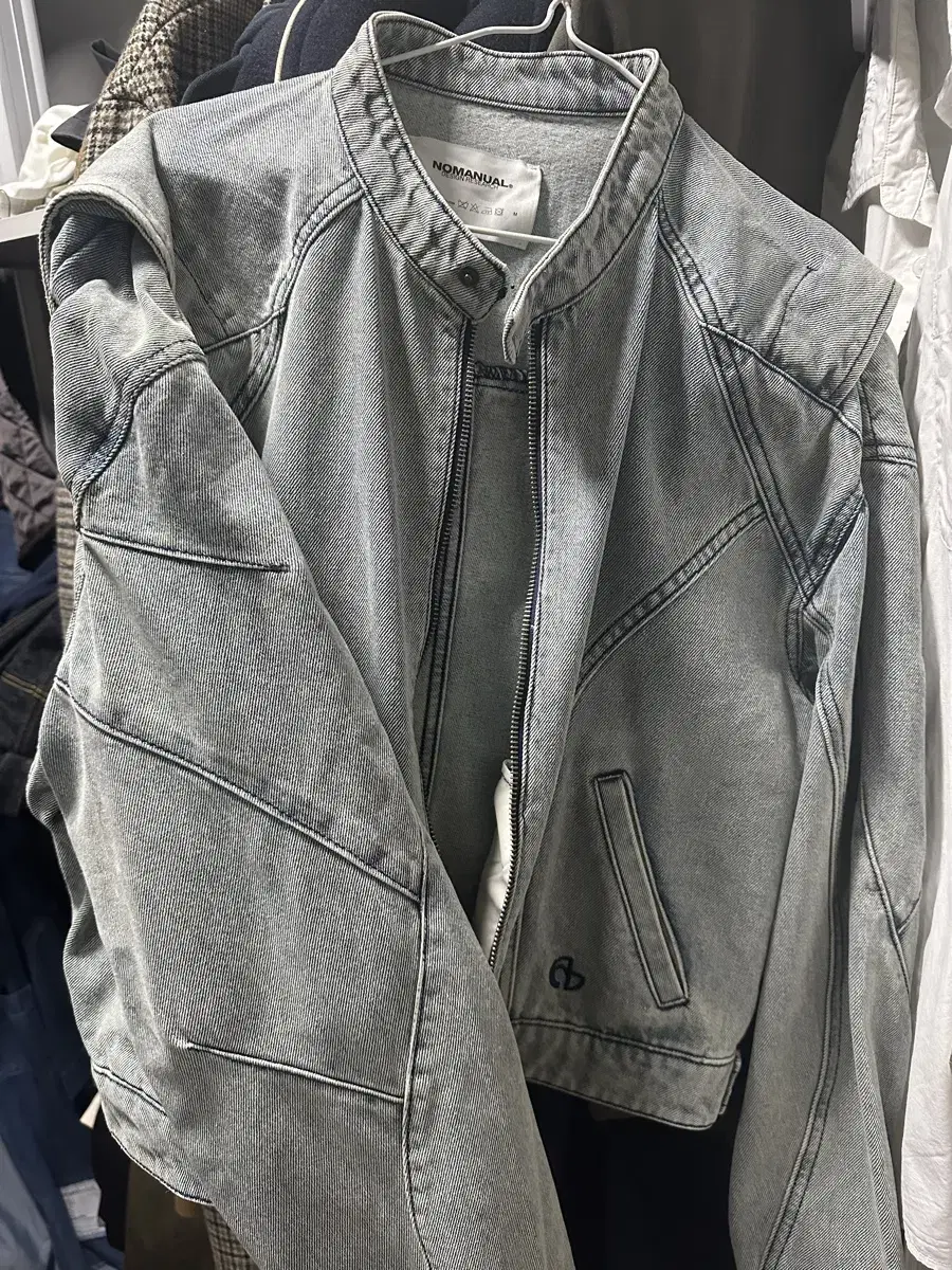 No Manual T.I.D Denim Rider Jacket