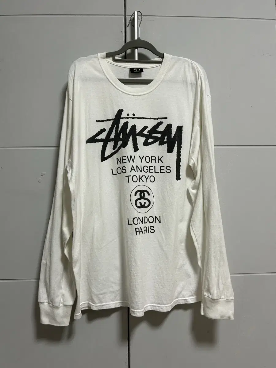 L Stussy worldtour Long Sleeve