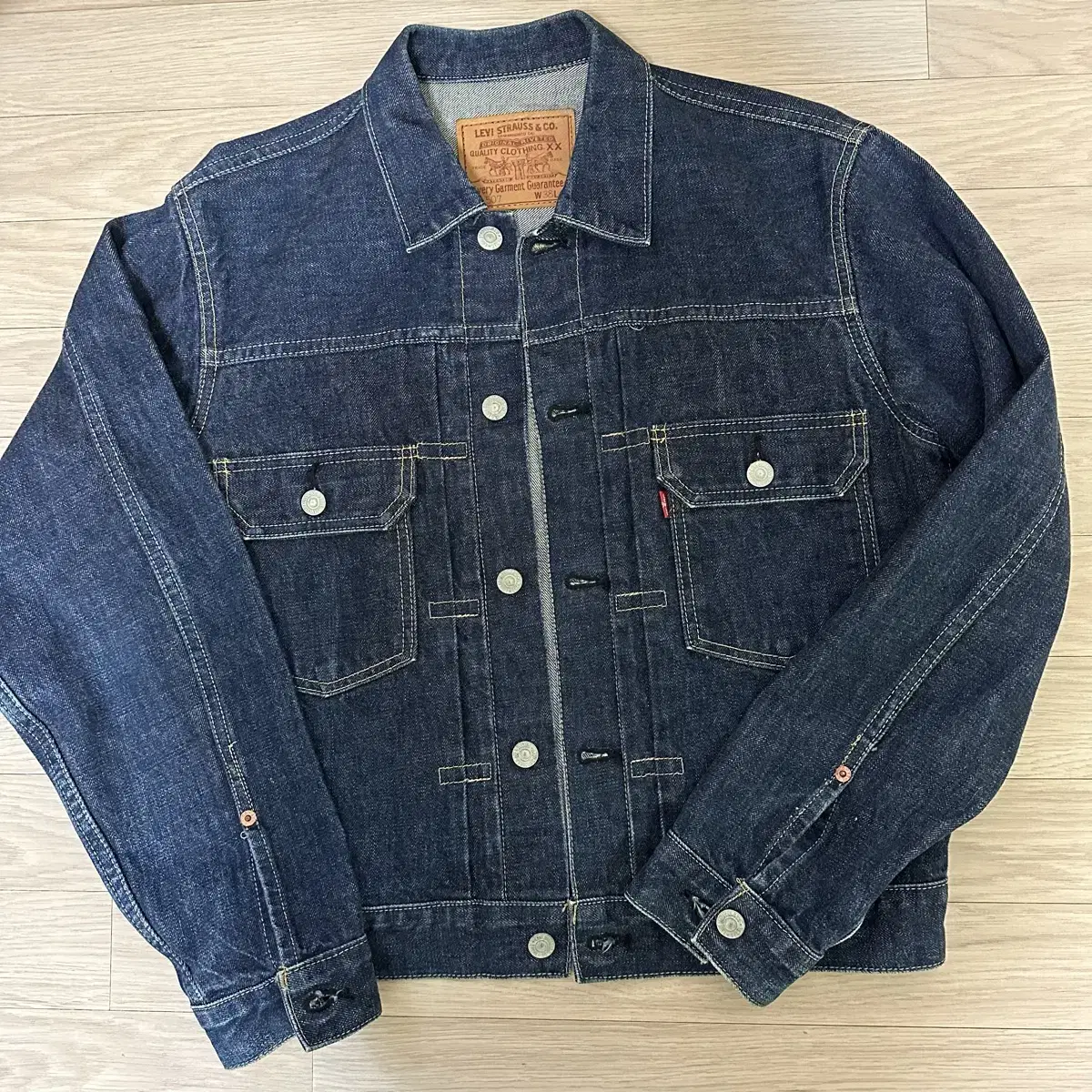 90s LEVIS 71507-XX 2세대 청자켓