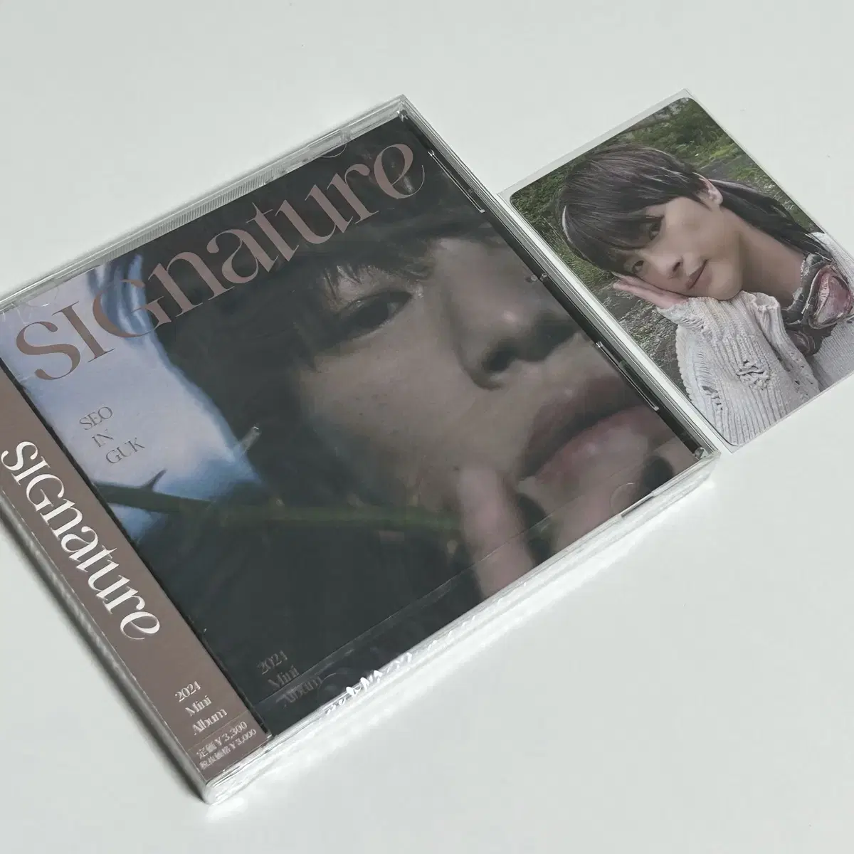 SEO inguk Japan album B type + photo card sells