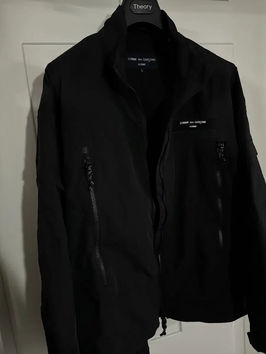 Comme des Garçons Song Homme Zip Detail Jacket Black L New