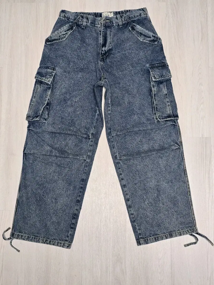 Big Union Denim Pleated Cargo Pants (Can Collab)