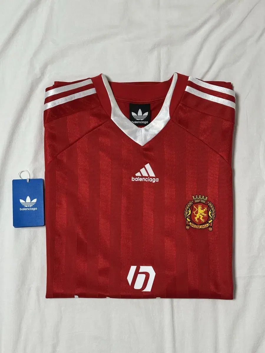 Balenciaga Adidas Soccer Jersey Red 1 size