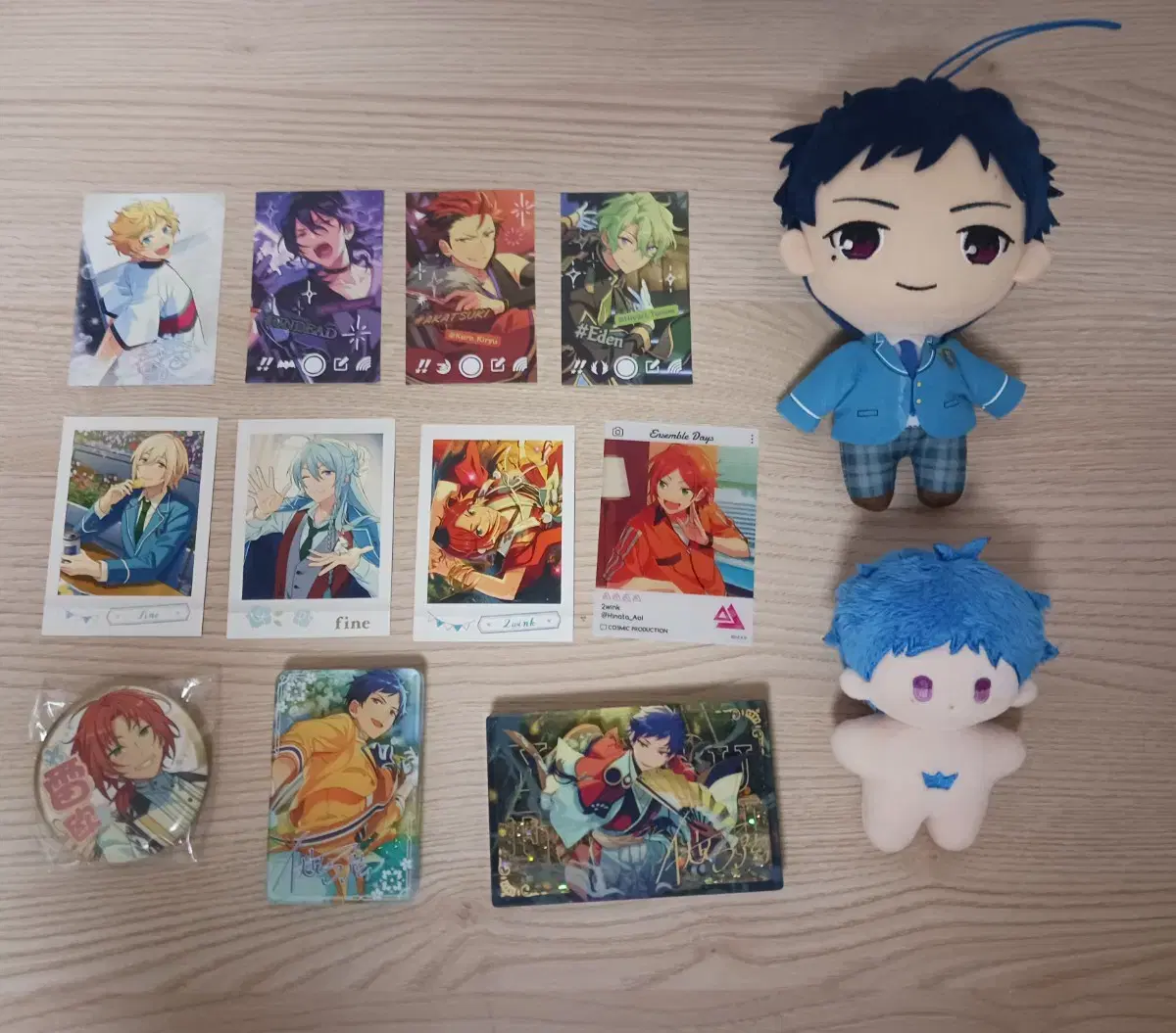 angsta jiryu, nui, badge, yusakorotta eiichi wataru yuzuru lew sora