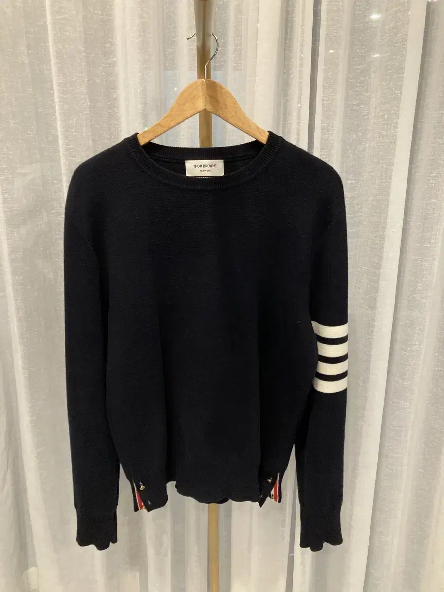 {S+/Genuine} Thom Browne Milano Stitch Keum Knit