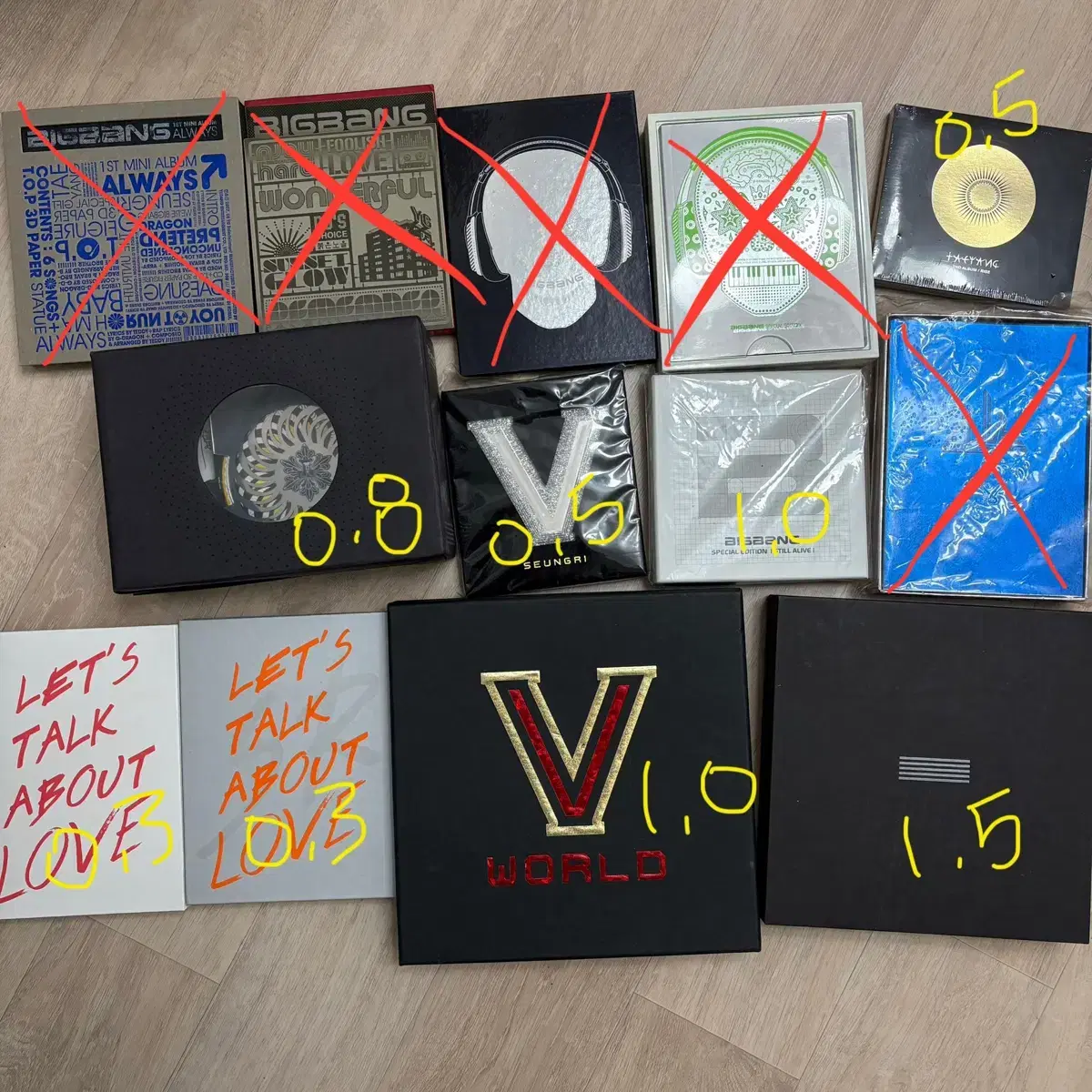 Big bang taeyang win album sell