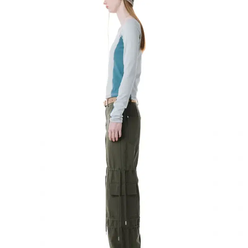 세릭 NUMEROUS ROW CARGO PANTS 스트링 카고 팬츠