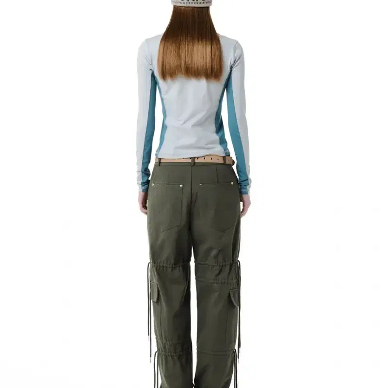 세릭 NUMEROUS ROW CARGO PANTS 스트링 카고 팬츠