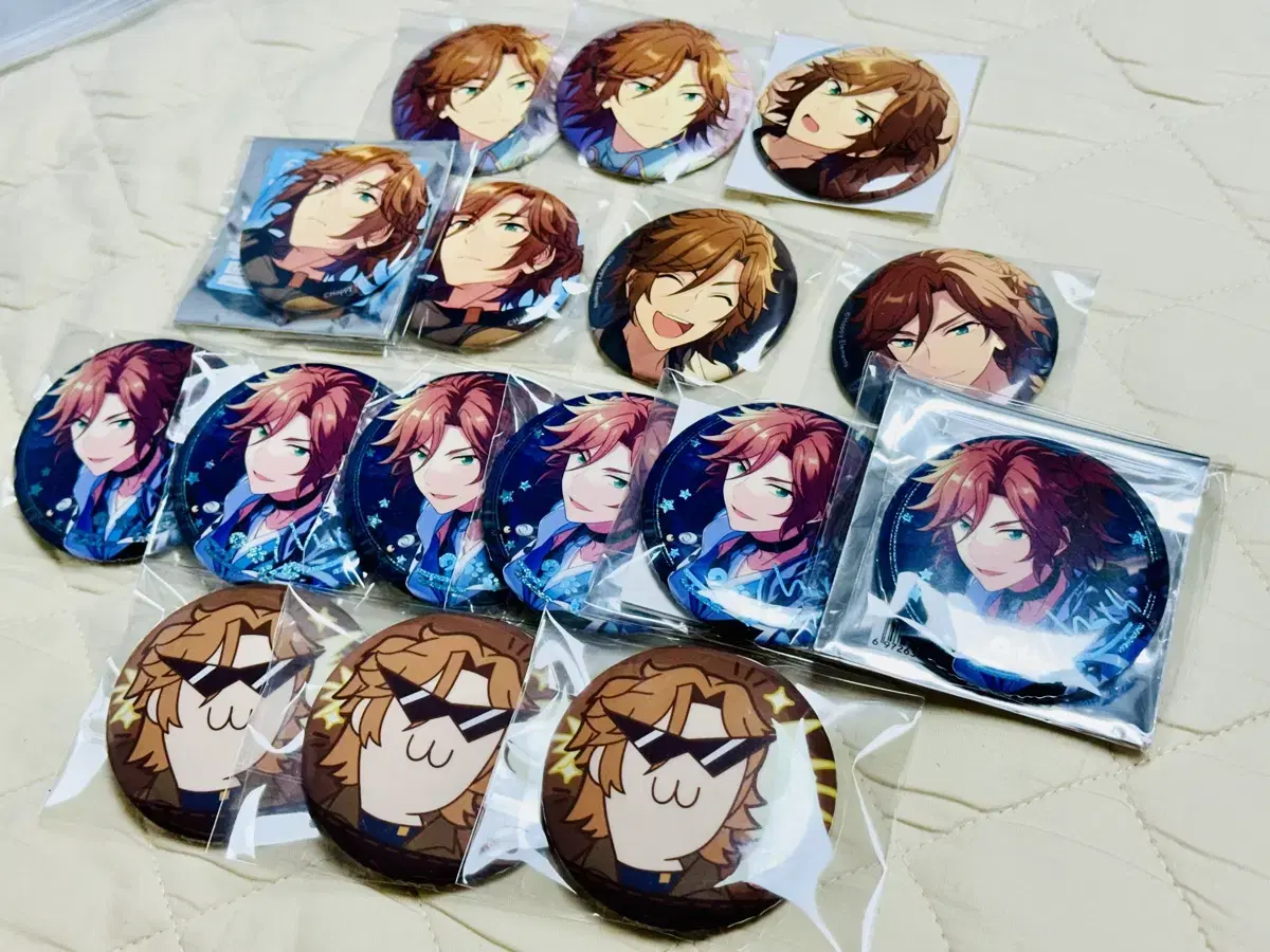 Bulk Angsta Madara Canvas Badges