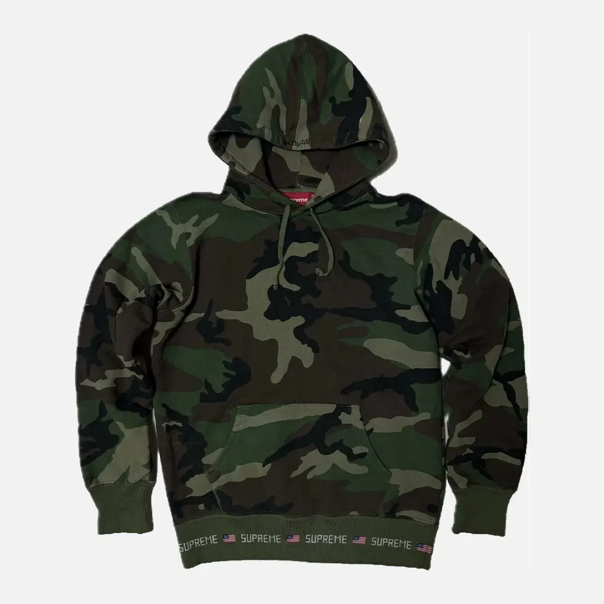 Supreme Camo Brushed HoodieM