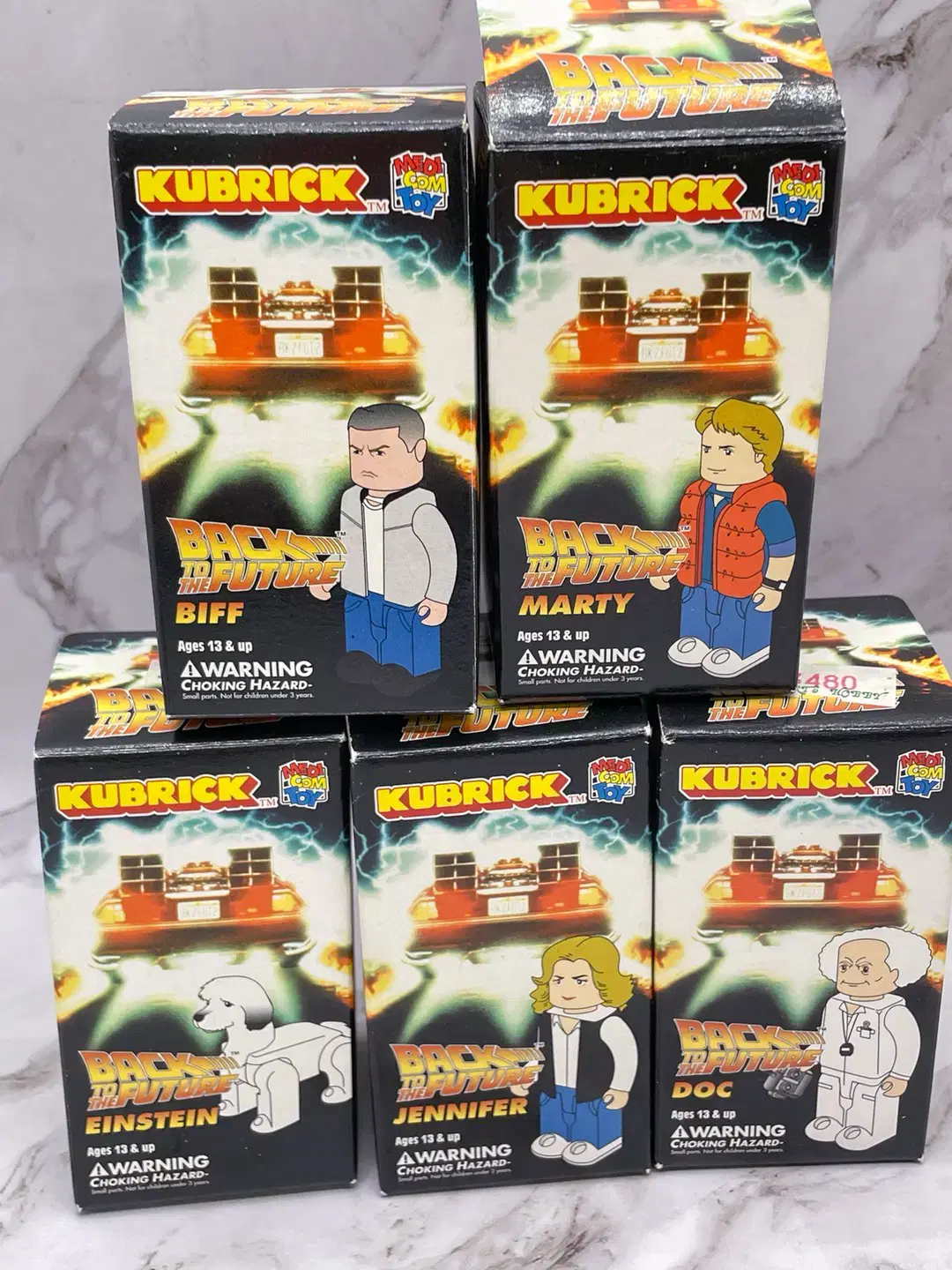 Kubrick Back to the Future Normal 5-Piece Set