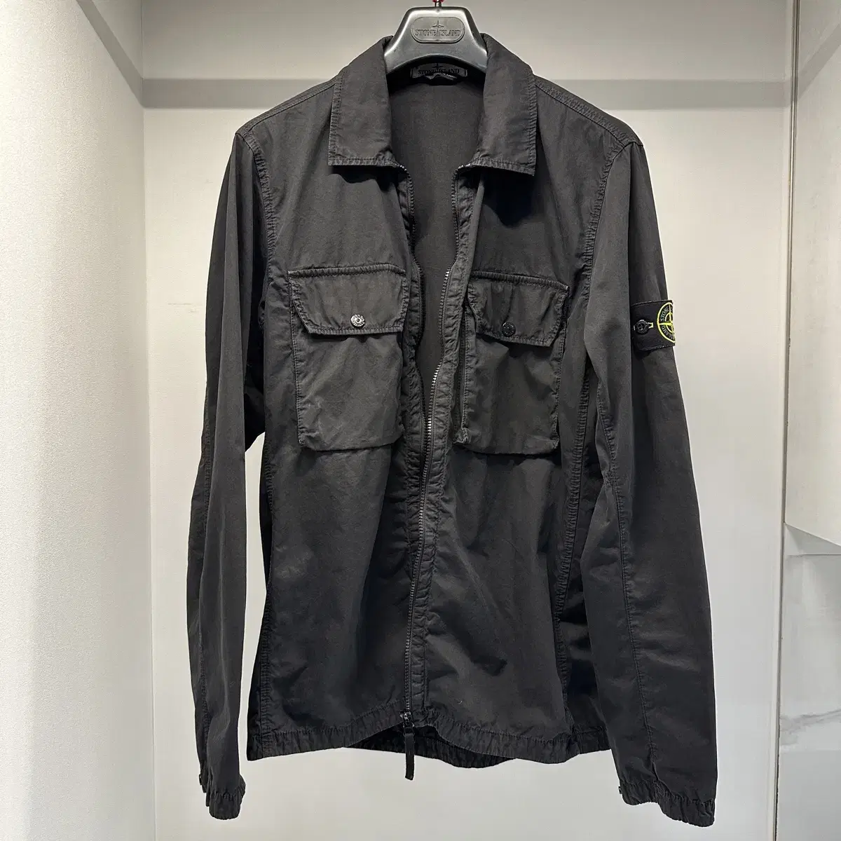 [Genuine] L Stone Island Olde Effect Overshirt L