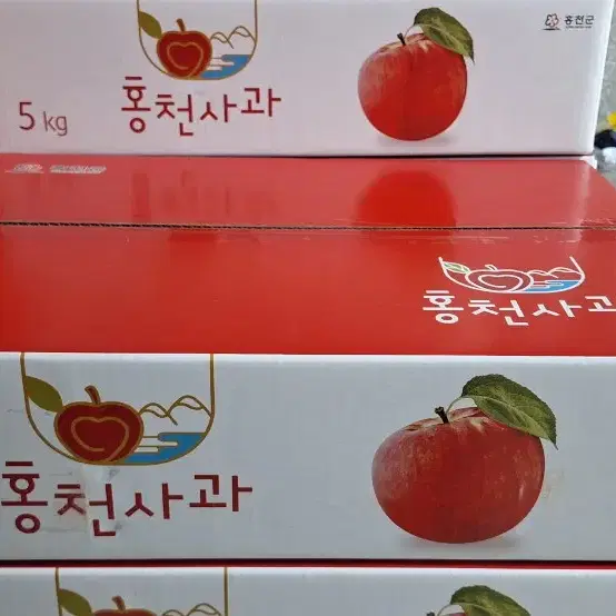 시나노 골드 사과 판매합니다  19과 1상자 (5kg)