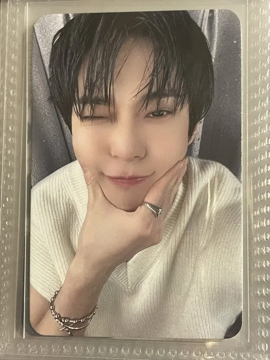 nct doyoung photocard 청춘의 포말 아궁빵 스타리버 unreleased photocard