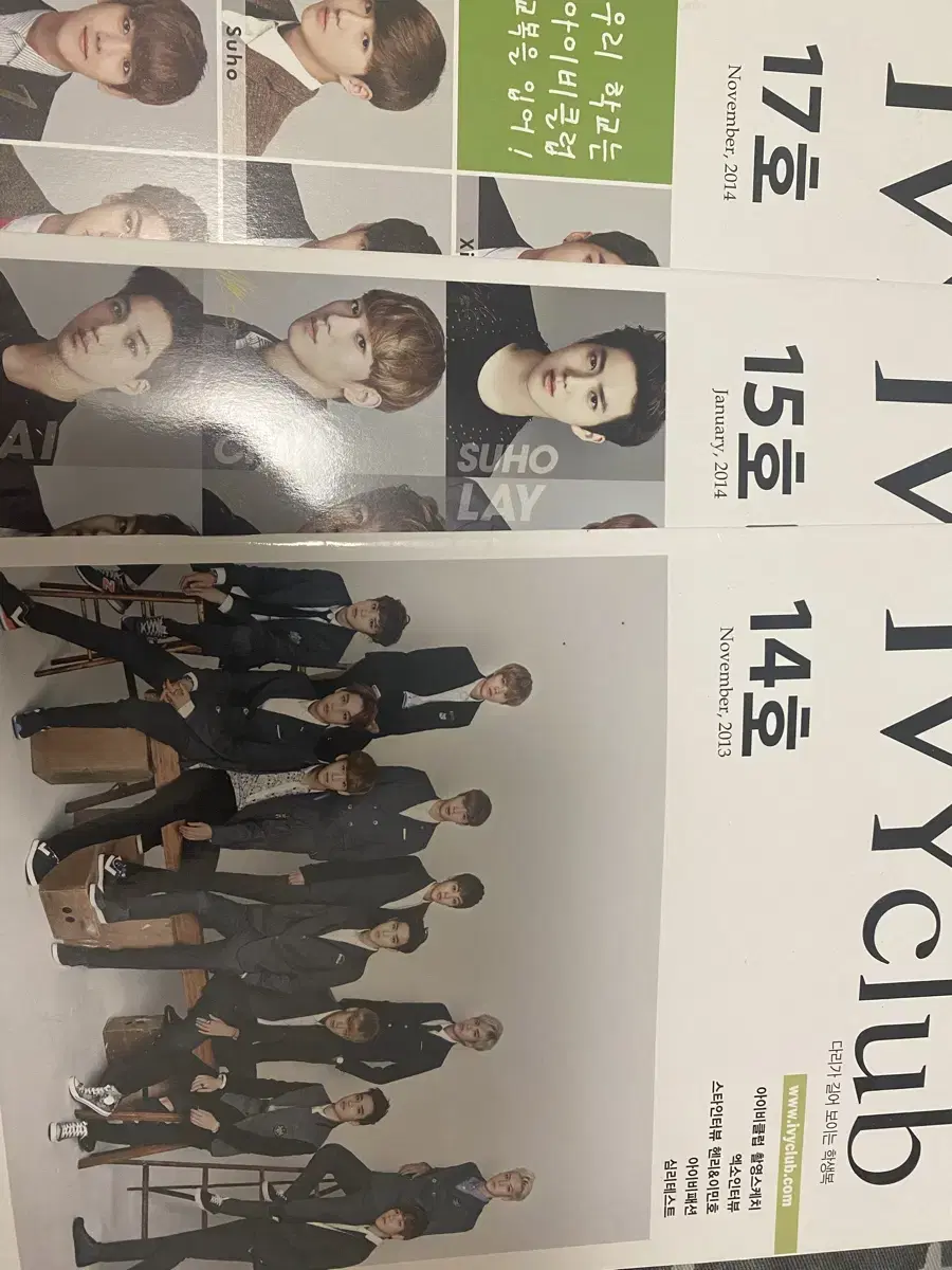 EXO exo Goods Ivy Club Interview Magazine Vera poster Unofficial goods