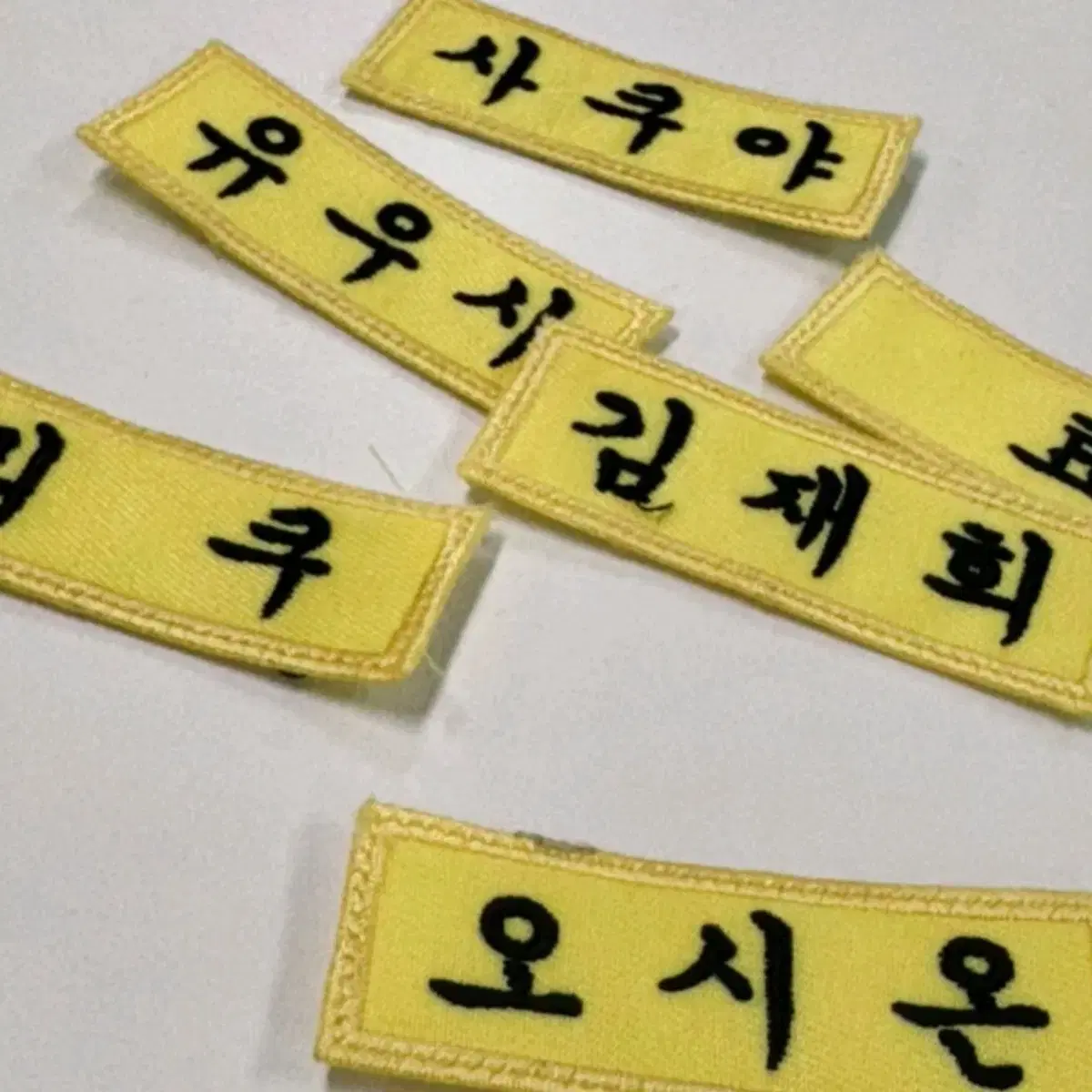 NCT Wish Embroidered Name Badge