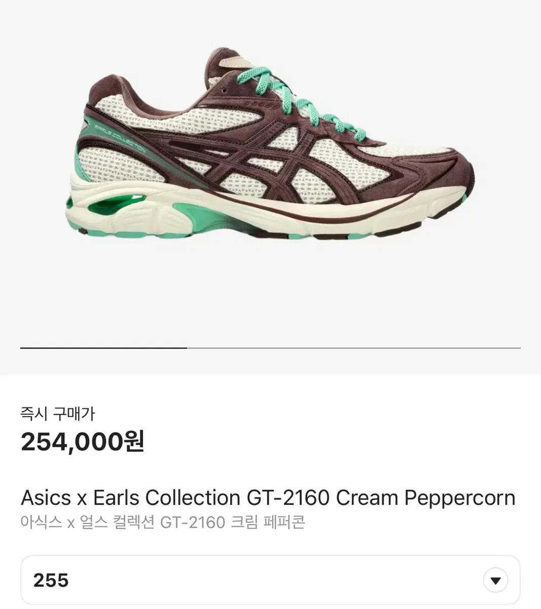 Asics x Earls Collection GT-2160 아식스 얼스