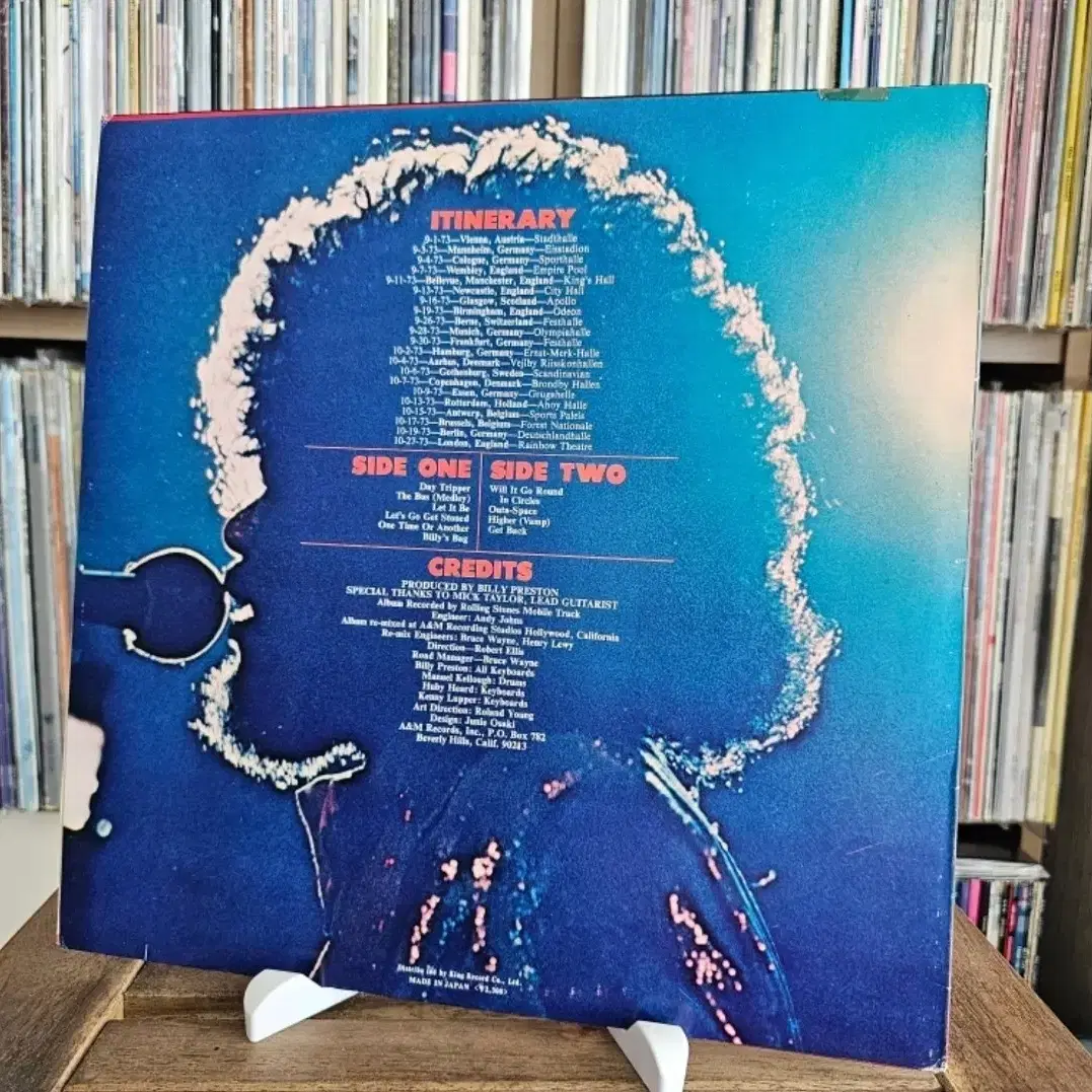 (블루스 록, 빌리 프레스턴) Billy Preston 라이브 LP