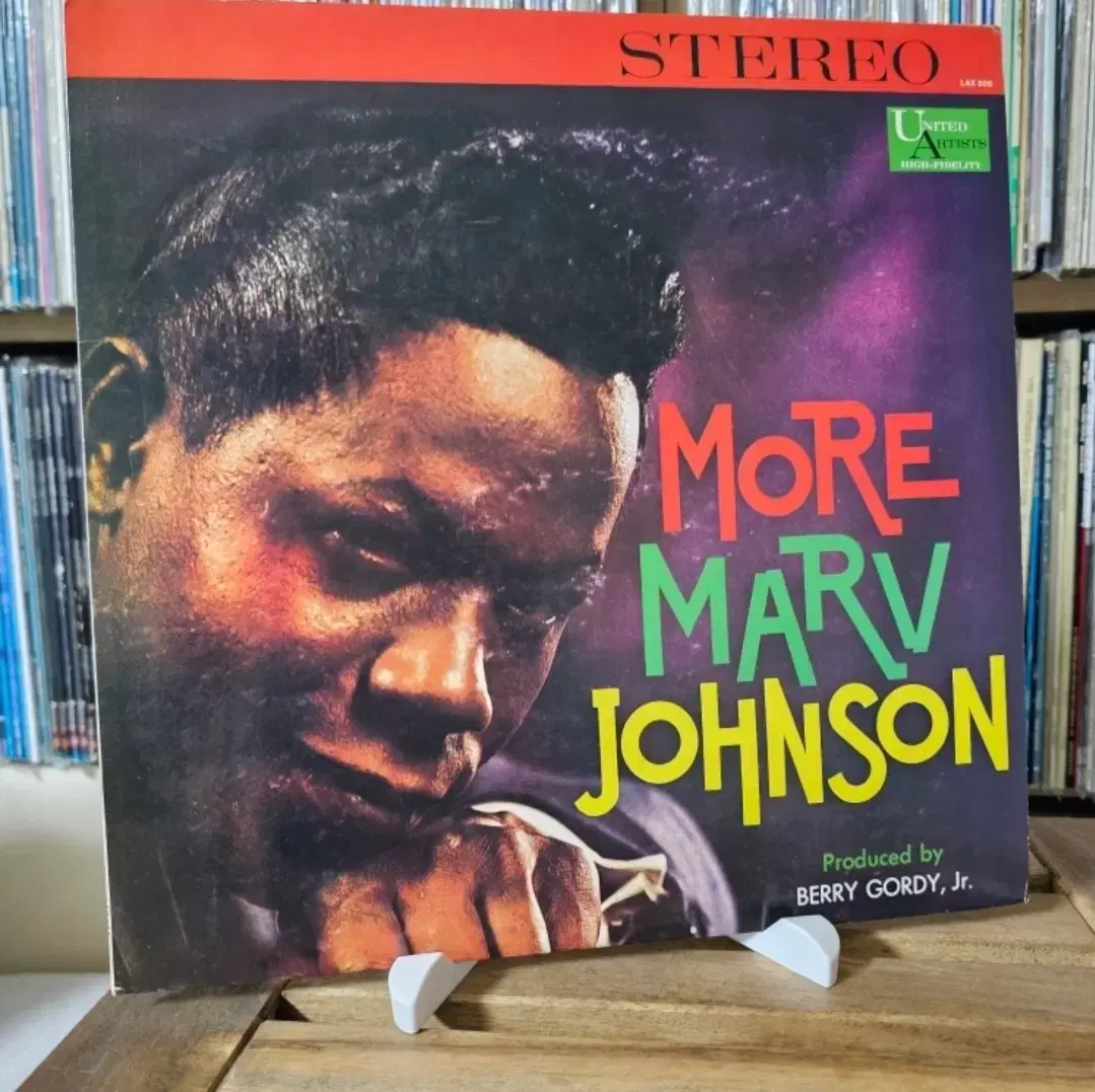 (미국 R&B 가수, 마브 존슨) Marv Johnson 데뷔 앨범 LP