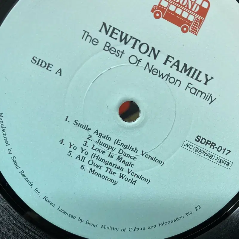 NEWTON FAMILY BEST  LP / AA3491