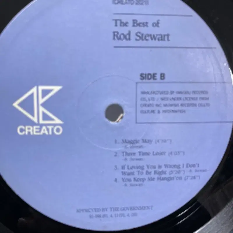 ROD STEWART BEST LP / AA3871