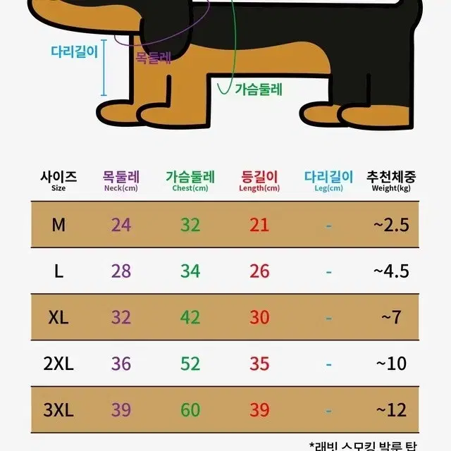 crr 래빗 스모킹 블랙 발룬탑 XL (택 없는 새상품) 강아지옷