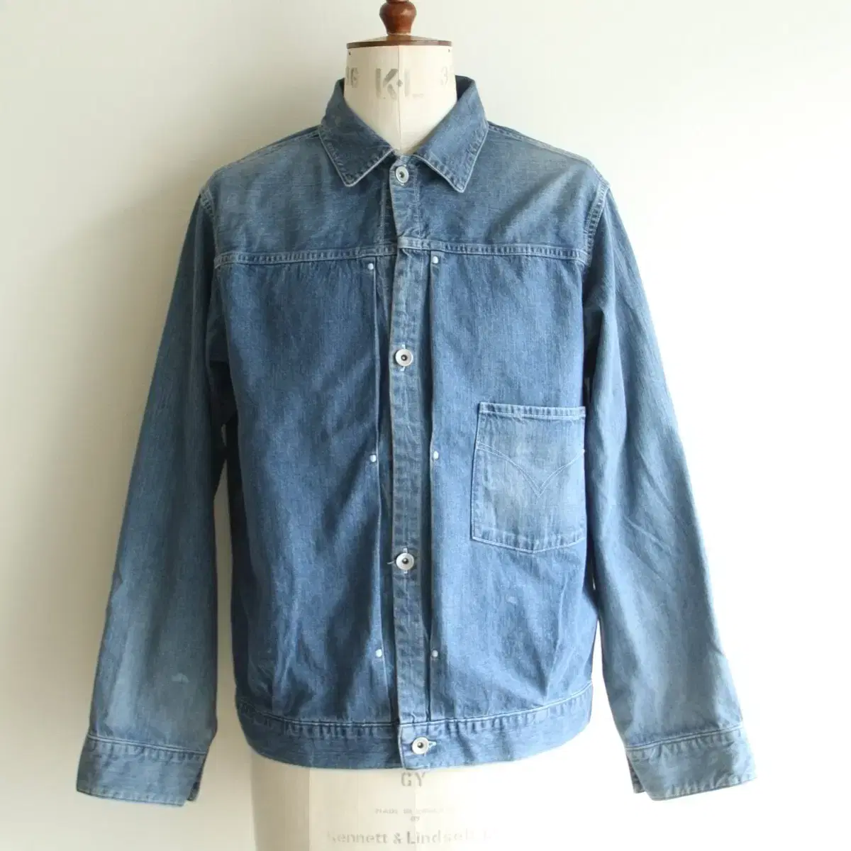 마티앤선즈 light oz denim blouse