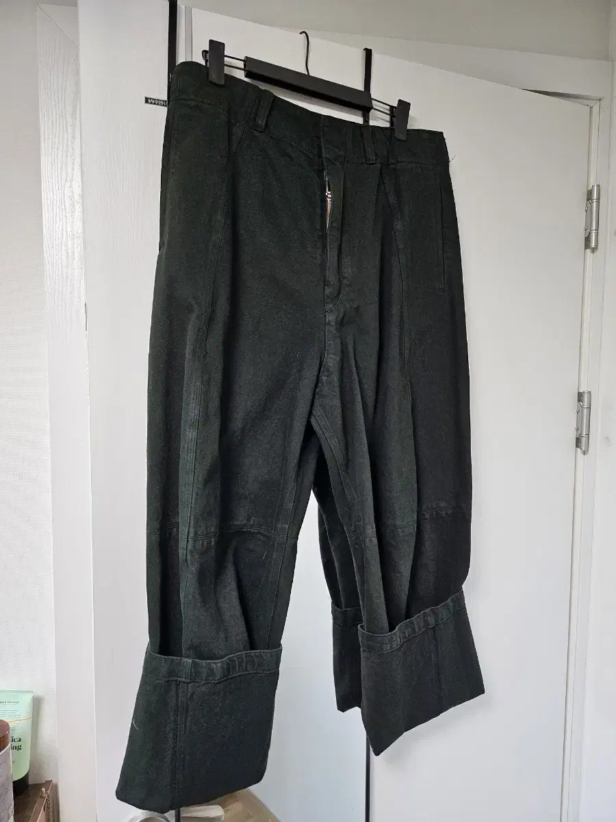 Numare belted denim pants