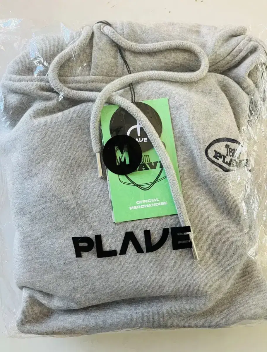 급처) plave Gray Hoodie M 원가이하