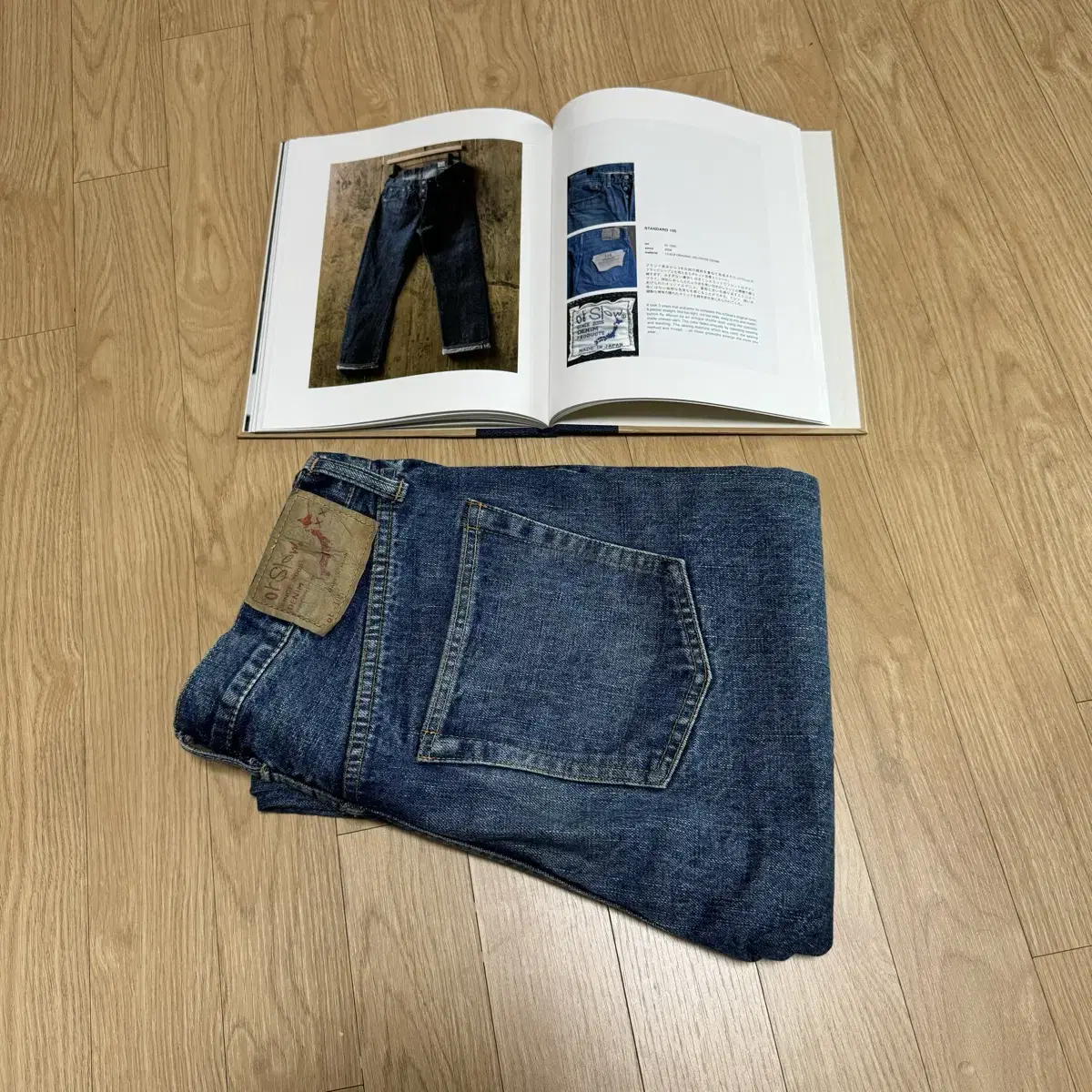 orslow standard 105 2years wash 오어슬로우