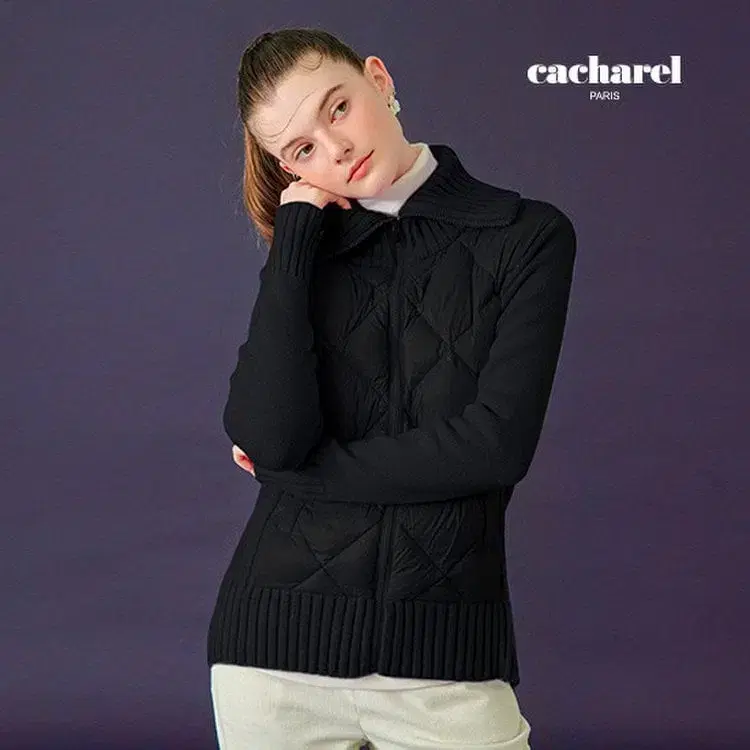 22FW CACHAREL 울블렌디드 헝가리 구스자켓