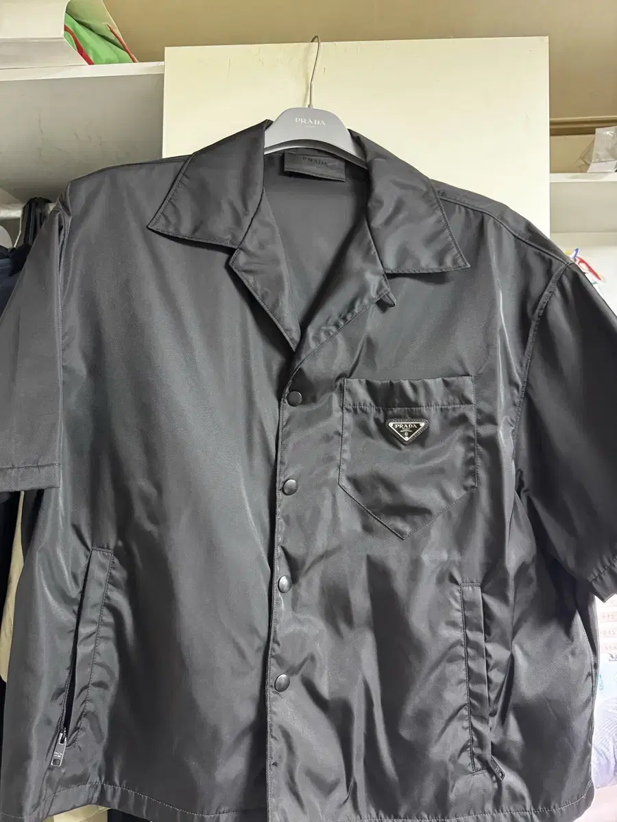 Prada Rina nylon short sleeve shirt for sale